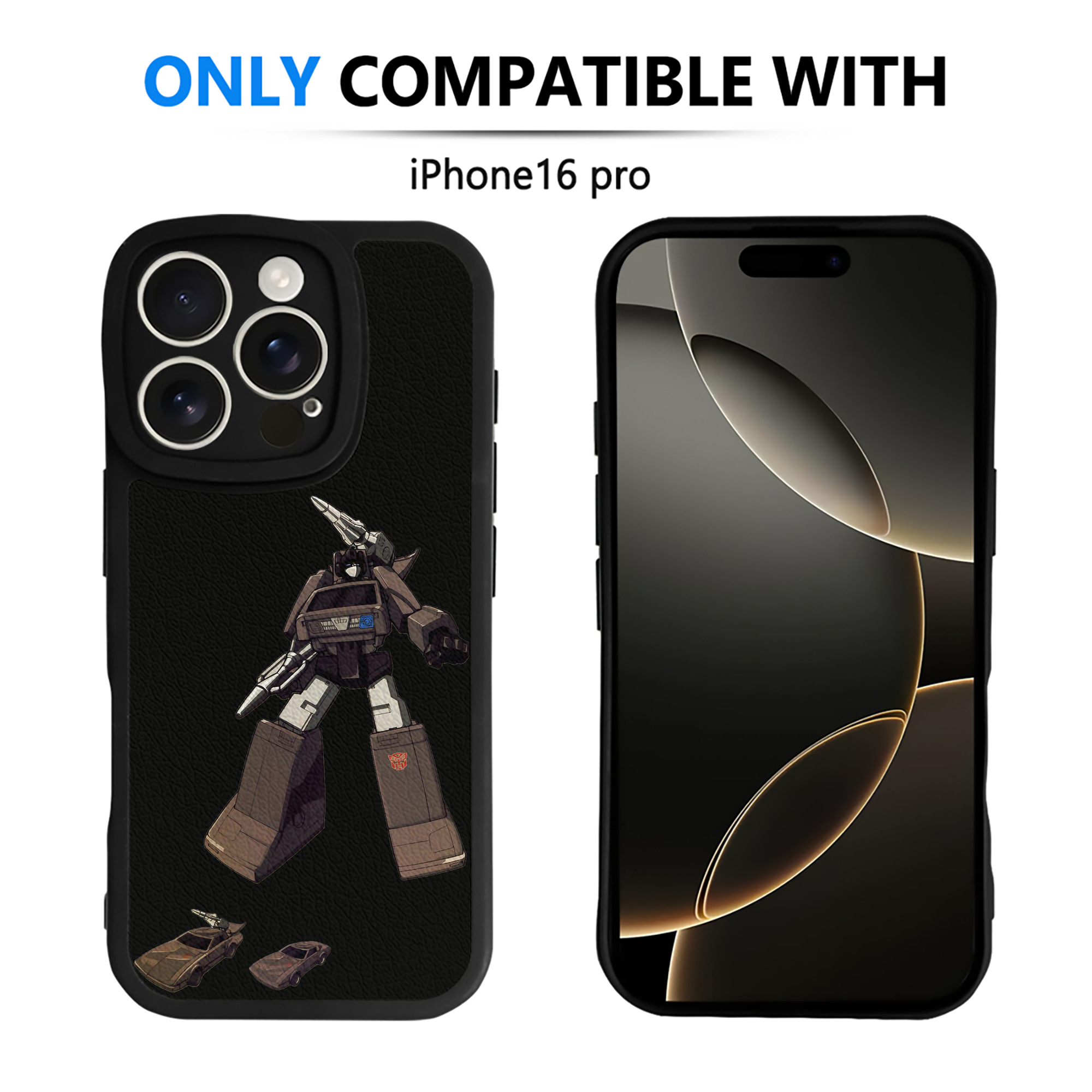 （画像用）  【iPhone 16シリーズ対応】シリコンスマホケース（レザー調） 材質：シリコン
